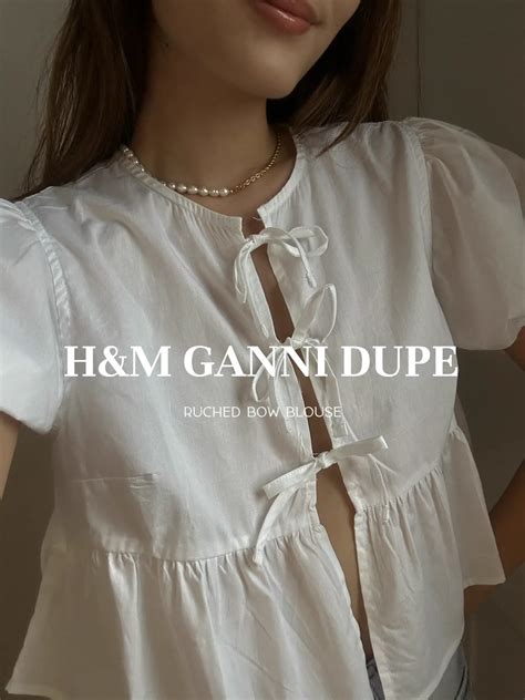 h&m ganni dupe